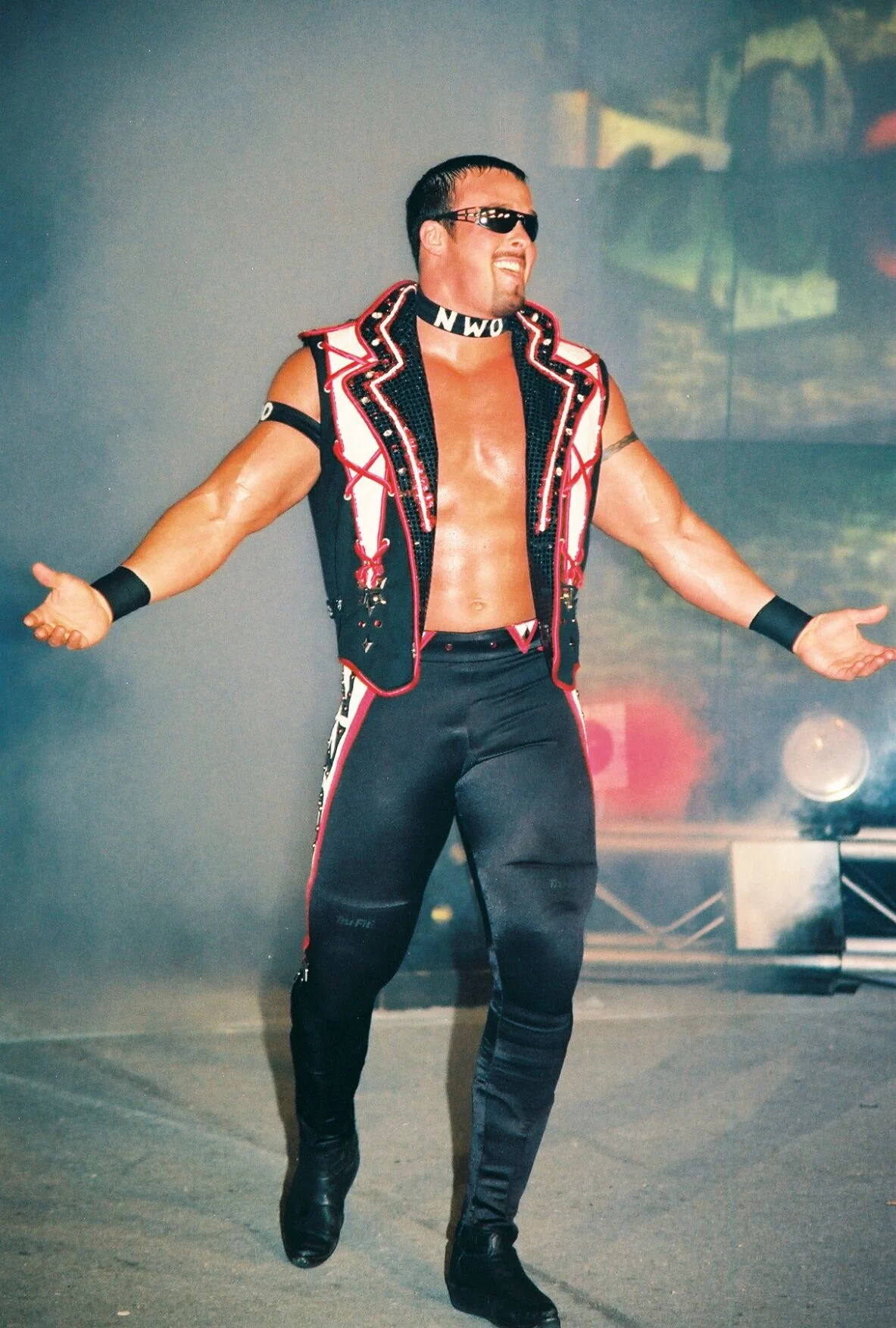 Marcus "Buff" Bagwell making his ring entrance